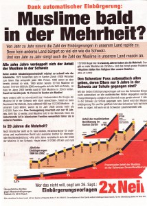 Altes SVP-Inserat