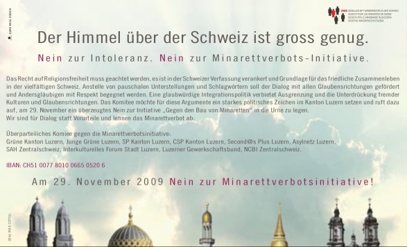 Bild zu Gegen Minarettsverbot