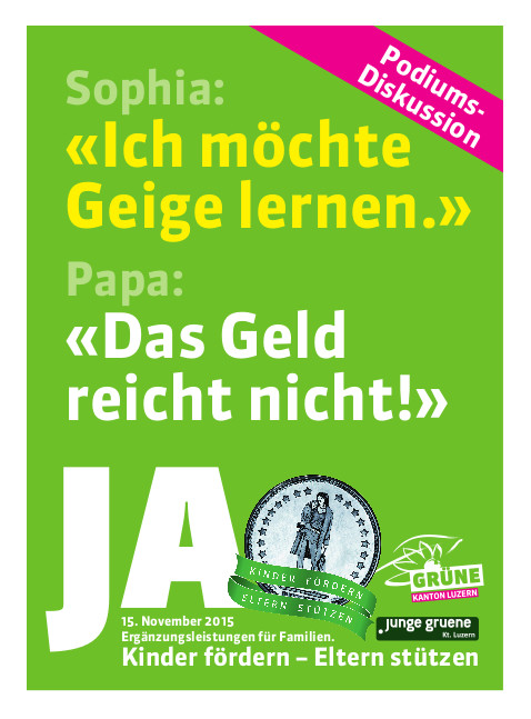 Bild zu Podium: Erg&auml;nzungsleistungen f&uuml;r Familien