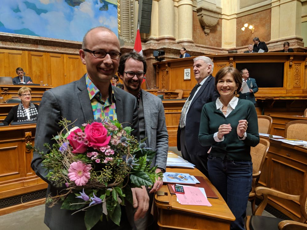 Bild zu Danke Louis Schelbert - Willkommen Michael T&ouml;ngi