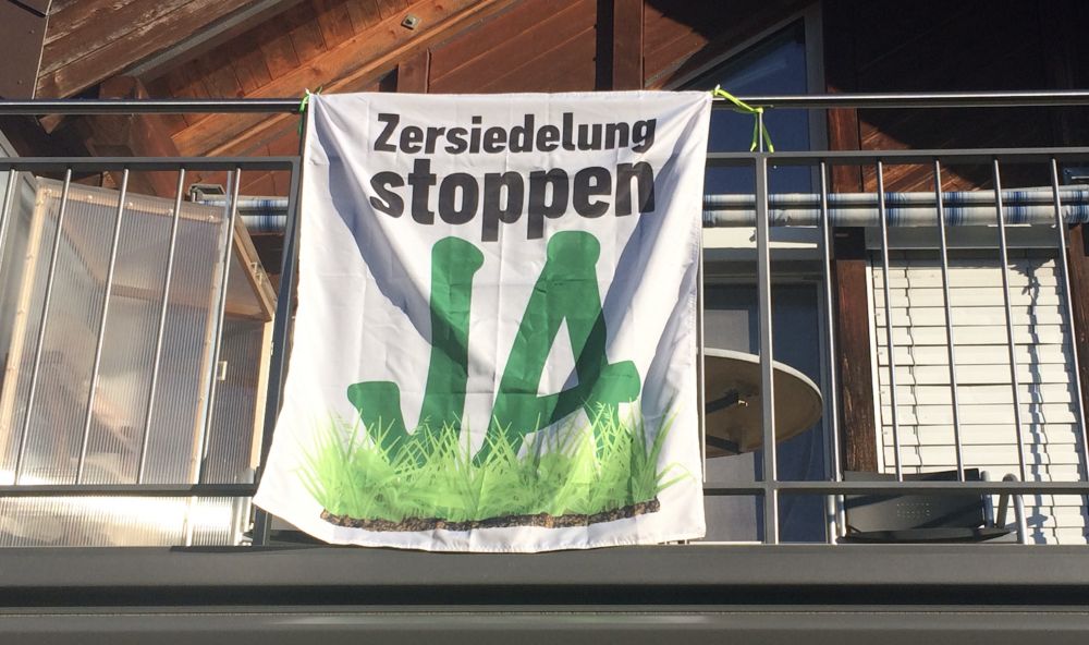 Bild zu Regierung lehnt Zersiedelungsinitiative ab